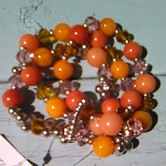 Semi-precious genuine stone bracelet set - Picture 5 of 7